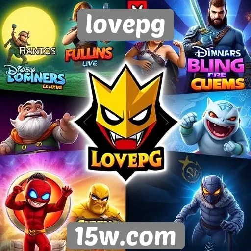 Análise da variedade de jogos disponíveis no lovepg